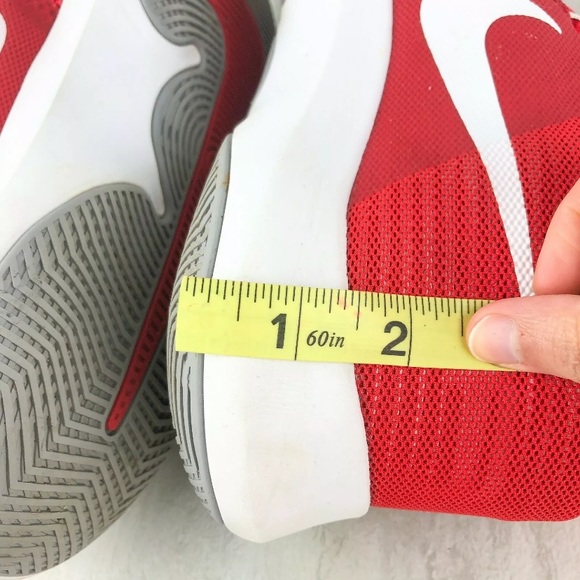 Nike Air Precision Men size 13 red white sneakers - Picture 9 of 9